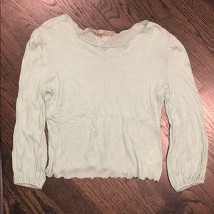 Women’s Ungaro Fever mint green top. Size 42